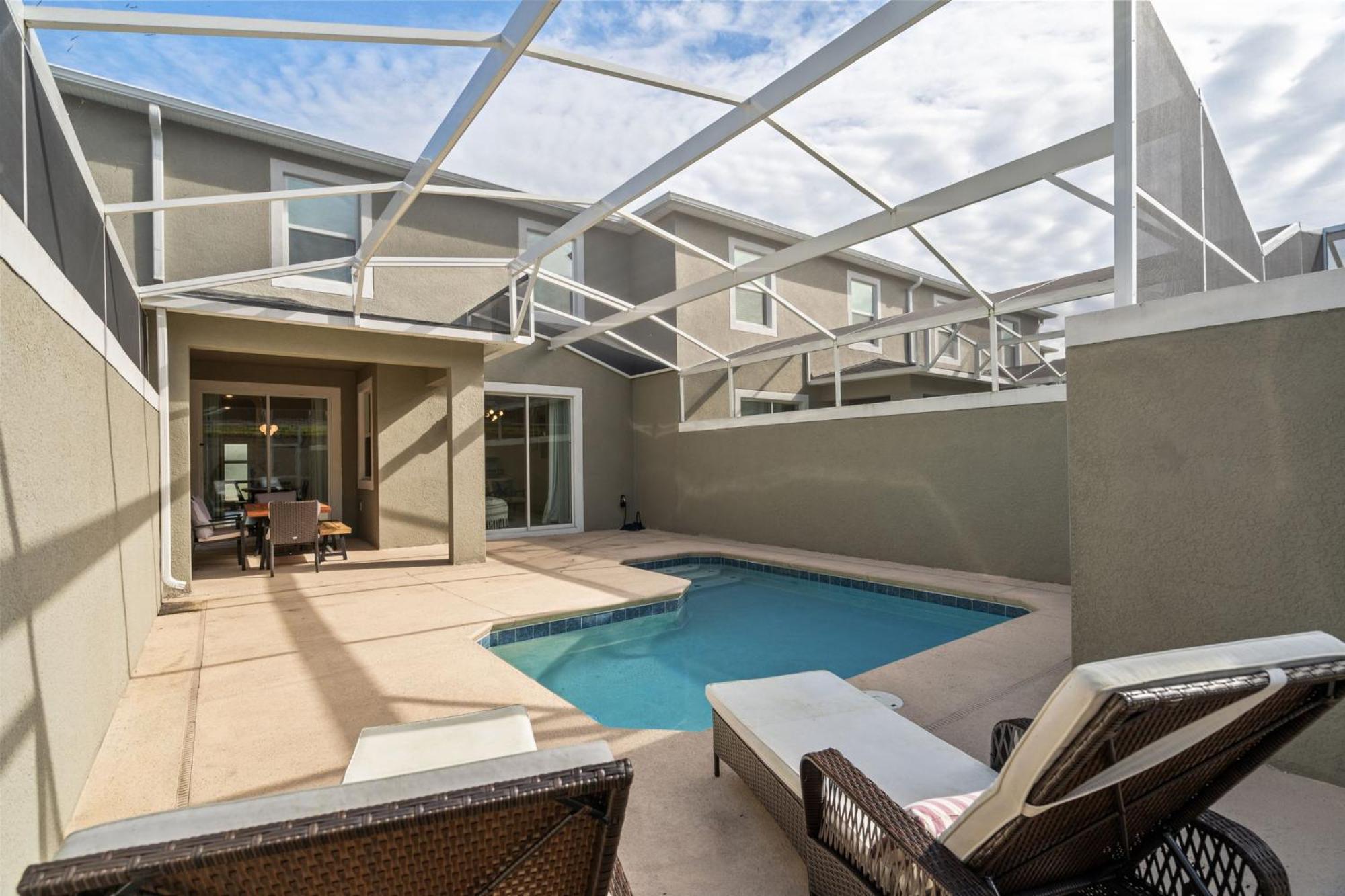 Amazing 4 Bed Home W Private Pool Close To Disney 1180King Kissimmee Exterior foto